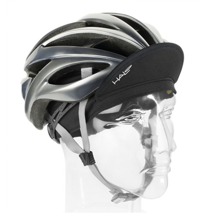 Visorband Black with Helmet View 1